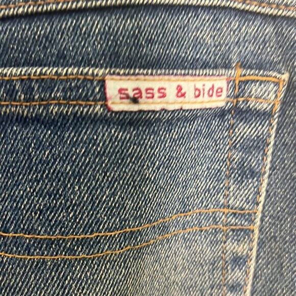 SASS & BIDE SIDNEY DEMIN‎ FLARE JEANS 8 - Picture 8 of 9